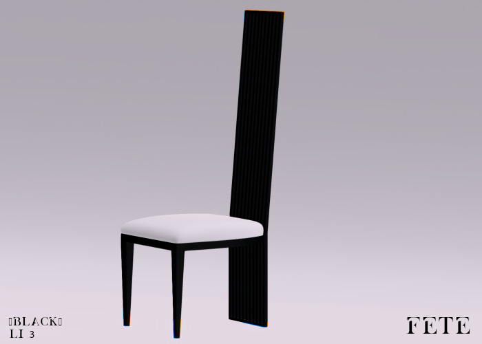 FETE- Prima Dining Chair (Black)