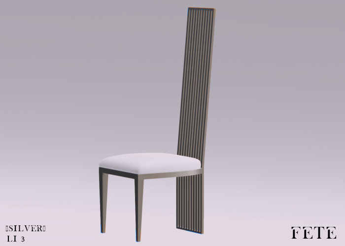 FETE- Prima Dining Chair (Silver)