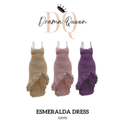 DQ Esmeralda Dress Gems Pack