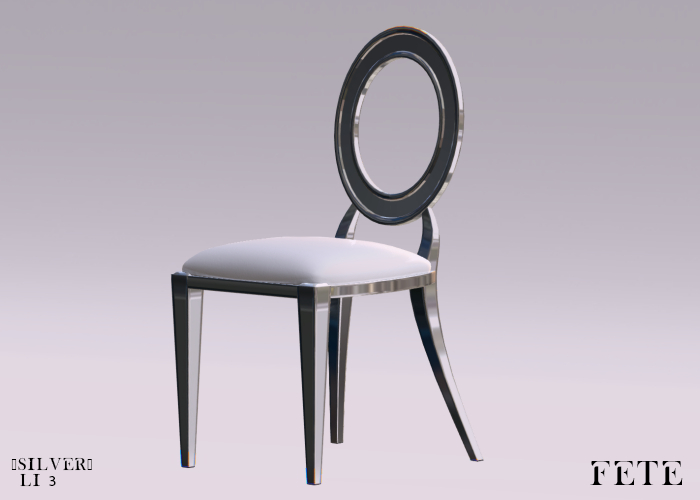 FETE- Luxor Chair V1 (Silver)