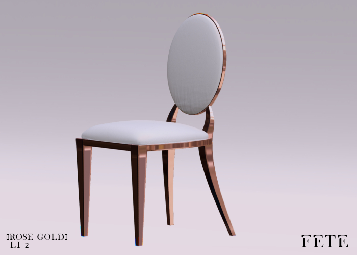 FETE- Luxor Chair V2 (Rose Gold)