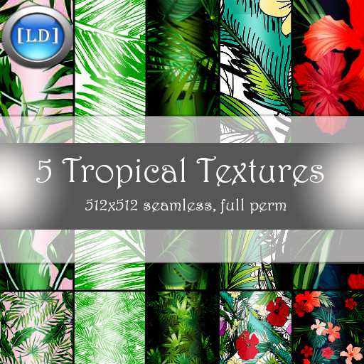 Second Life Marketplace - [LD] Tropcial Textures