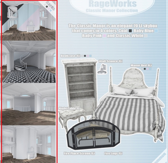 Classic Manor - Pink - (RageWorks) RARE