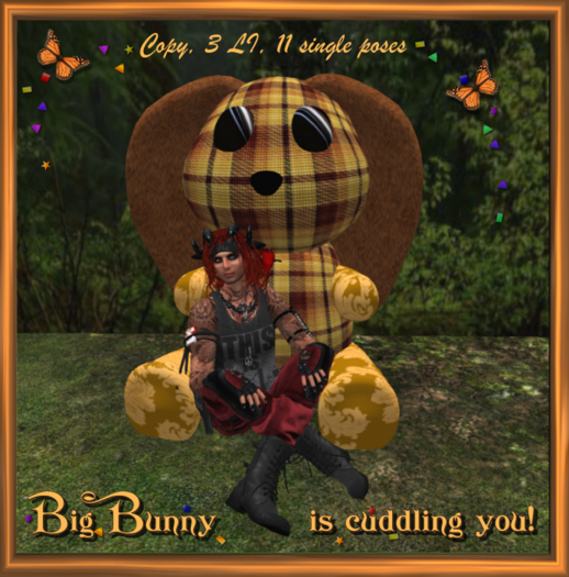 Big Bunny is cuddling you!