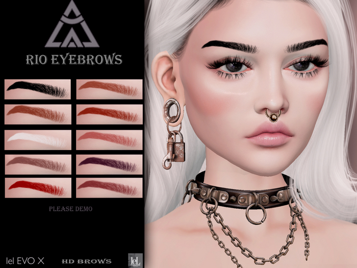 LAL-RIO HD EYEBROWS LEL EVO -EVO X