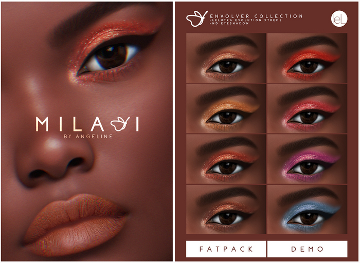 MILANI Cosmetics "Envolver" Eyes Collection (FATPACK)