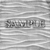 Zoy Texture [ Denim Crumpled 02 ] White
