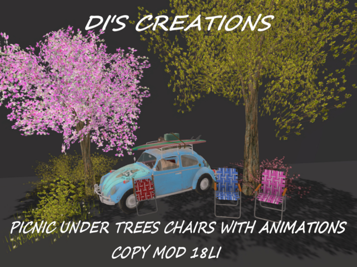  PICNIC UNDER TREES BEETLE CAR