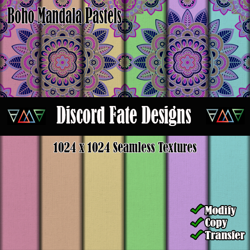 DFD Boho Mandala Pastels FP (Boxed)