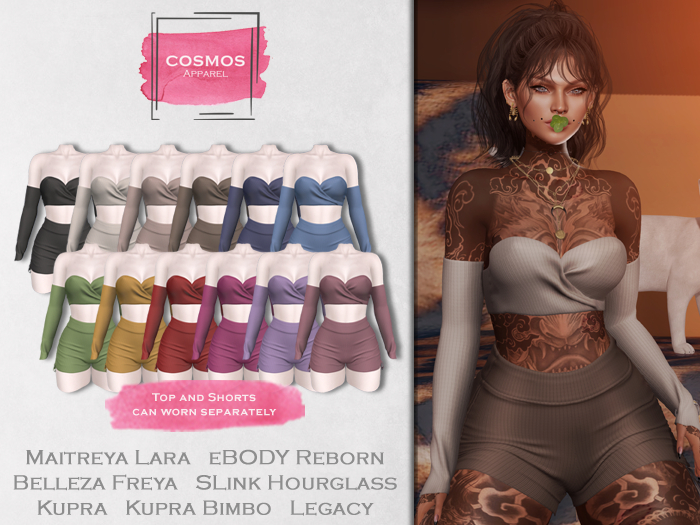 [COSMOS] Ellen Summer Set Knit / 12 Colors Fatpack Demo