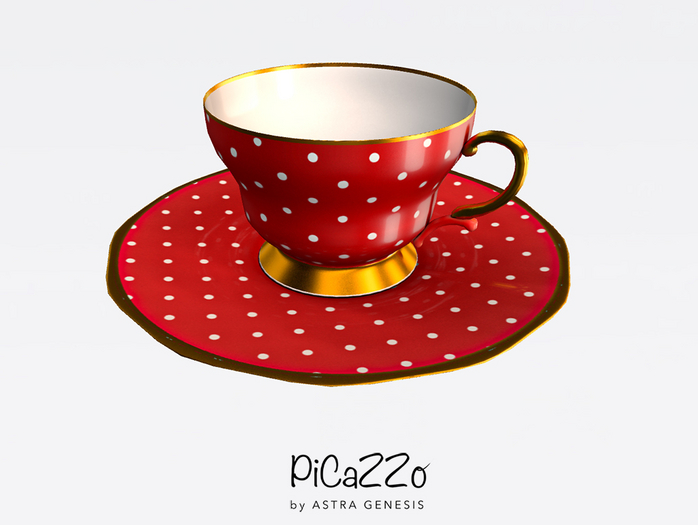 Polka Dot Teacup