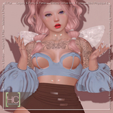 [HC] Hart Ice Top & Sleeves for Kupra, Kups, Maitreya, Legacy, Belleza, Slink, Tonic, eBody & Reborn