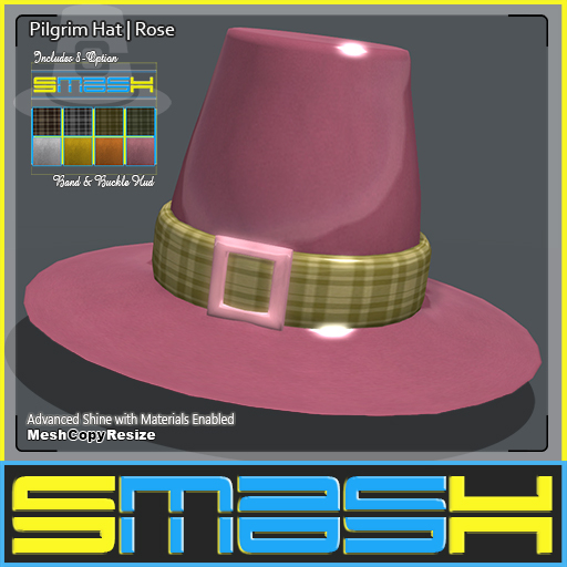 SMASH - Pilgrim Hat (Rose)
