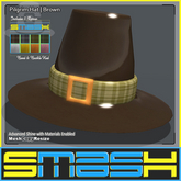 SMASH - Pilgrim Hat (Brown)