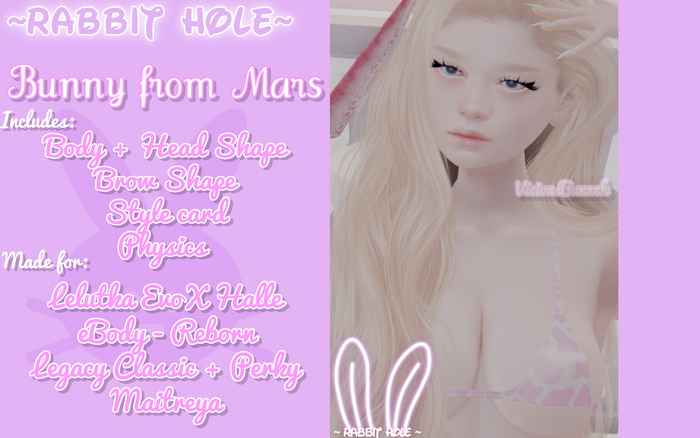 PROMO~ Rabbit Hole ~ Bunny From Mars