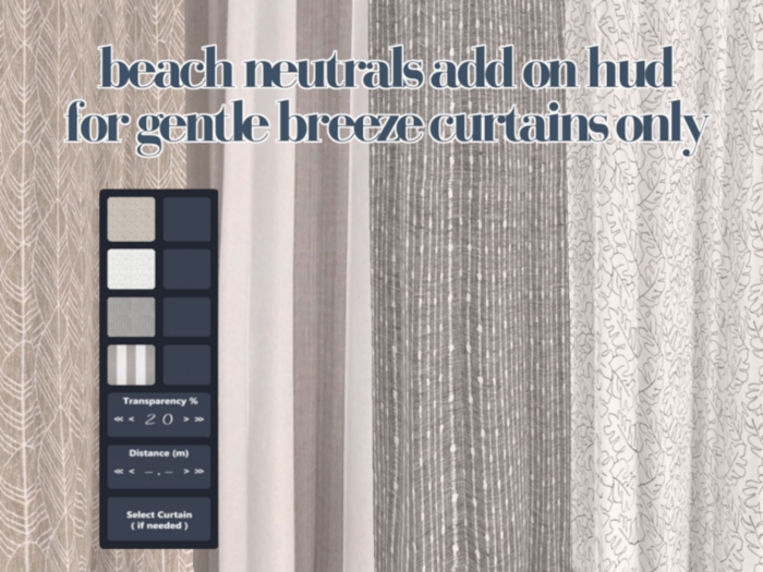 SweetPearl Fusion - Gentle Breeze Beach Neutrals Texture HUD 