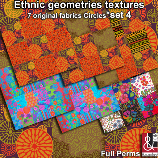7 Ethnic Geometries textures set 4bis FP
