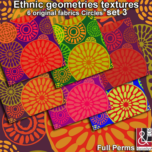 6 Ethnic geometries textures set 3 FP