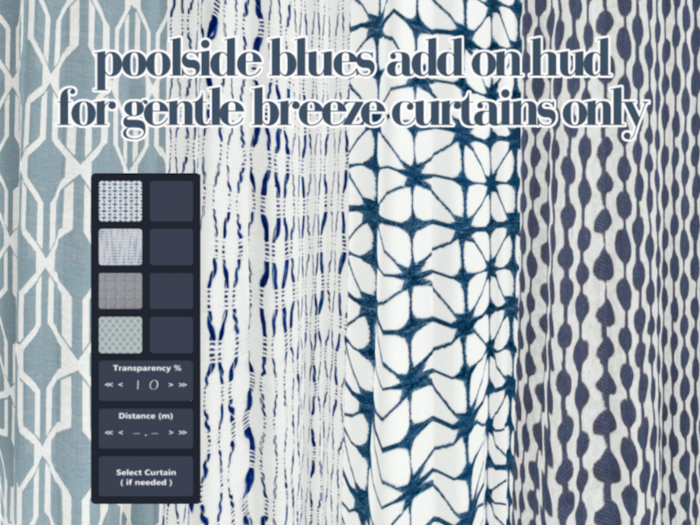 SweetPearl Fusion - Gentle Breeze Poolside Blues Texture HUD