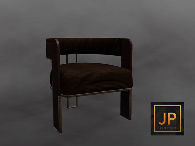 7.22769 - Club Chair Brown