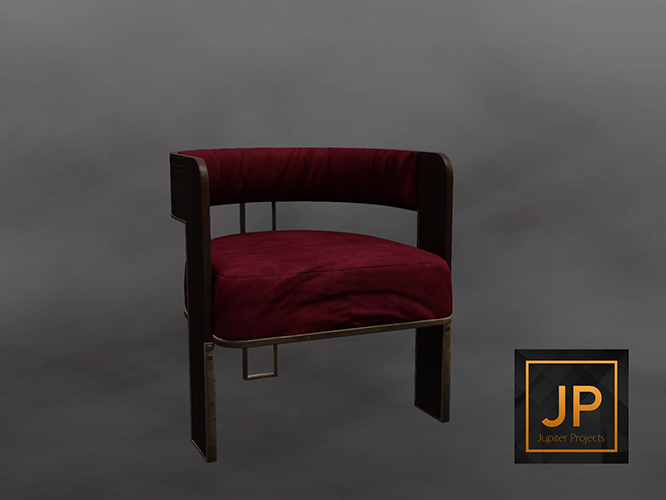 4.22769 - Club Chair Red