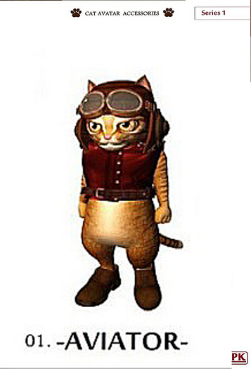 01**JPK Cat Abatar Accessories BOX  (Aviator) RARE