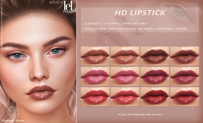 [SYN] Synergy HD Lipstick Haga LELUTKA EVO/EVO X