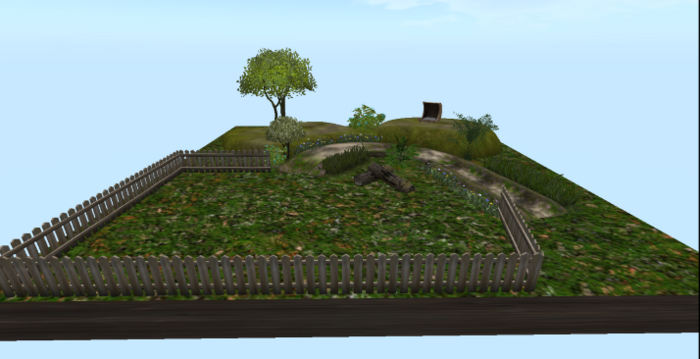 HABITAT STALL#1 (37 prims) Boxed
