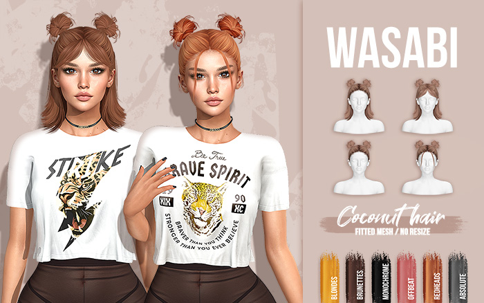 Wasabi // Coconut Hair - Absolute Pack