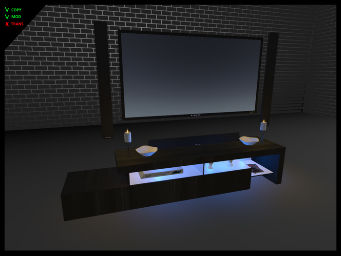 [TS] TV Cabinet Console