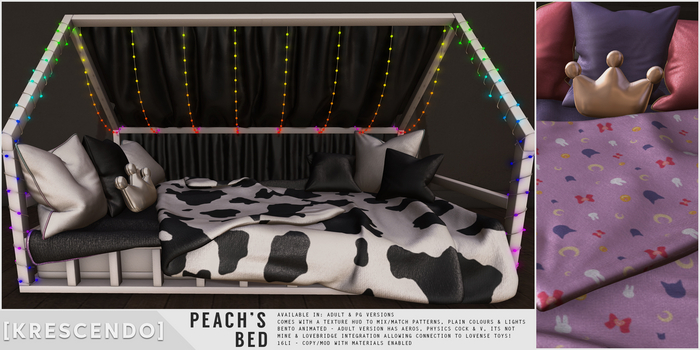 [Kres] Peach's Bed - PG