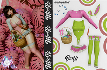 - MicRo - Outfit Spring Bunny Lime Pink