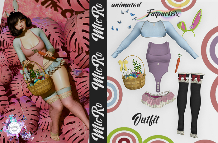 - MicRo - Outfit Spring Bunny Fatpack 8x
