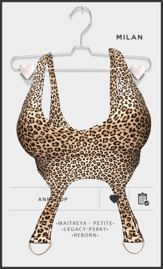 MILAN - Anne Top - Leopard