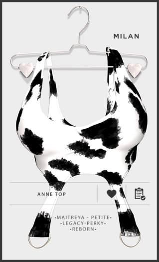 MILAN - Anne Top - Cow