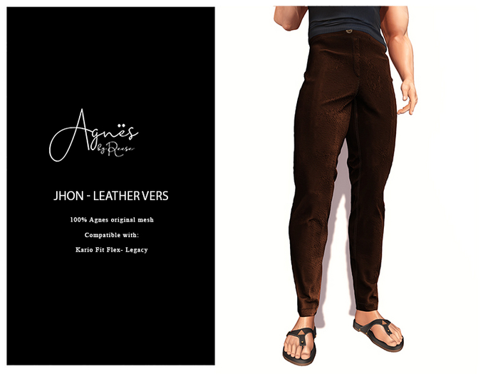 <Agnes> jHON LEATHER - KARIO FIT FLEX LEGACY SIGN DAVIS #8
