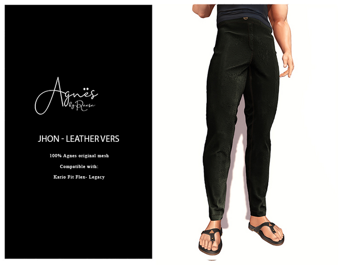 <Agnes> jHON LEATHER - KARIO FIT FLEX LEGACY SIGN DAVIS #4