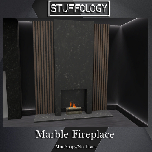Stuffology - Marble Fireplace