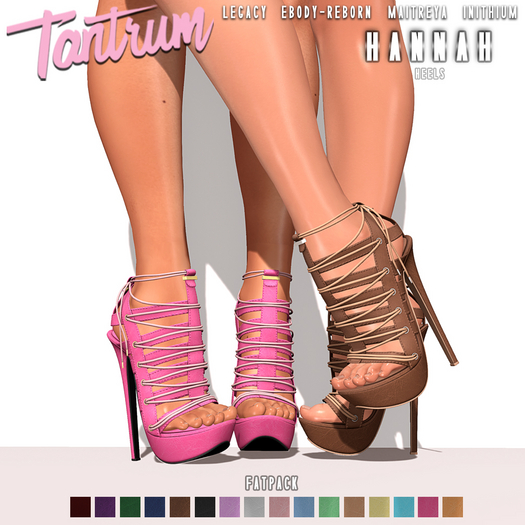 Tantrum - Hannah Heels - Fatpack