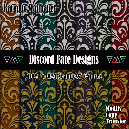 DFD Baroque Wallpaper (Boxed)
