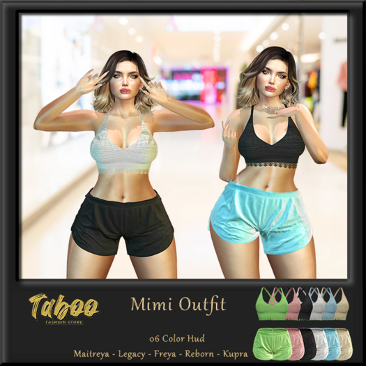 .::Taboo - Mimi Outfit DEMO::..