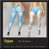 ..::Taboo - T1010 Jeans Ripped ::..