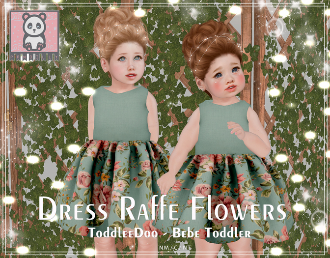 [P] Dress Raffe Flowers Green {TD/BB}