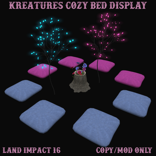 Kreatures Cozy Bed Display