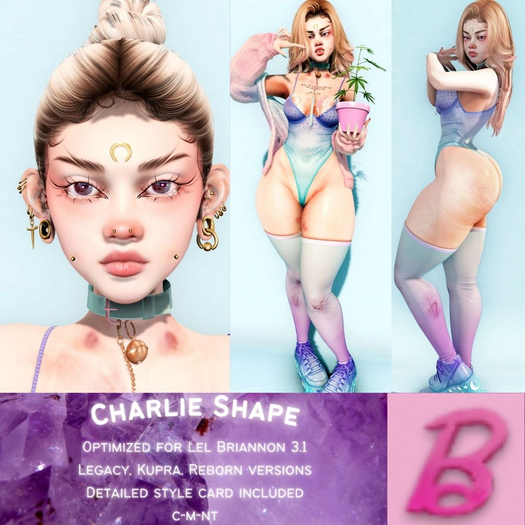 Build.a.Baddie. Charlie Shape Lel Briannon