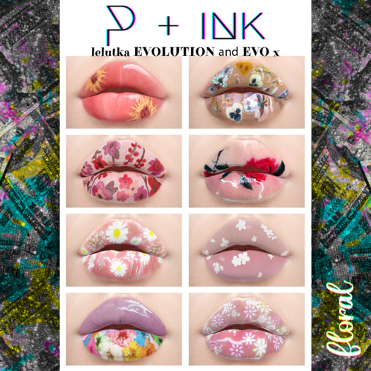 floral lipstick collection [ P + ink ] APPLIER