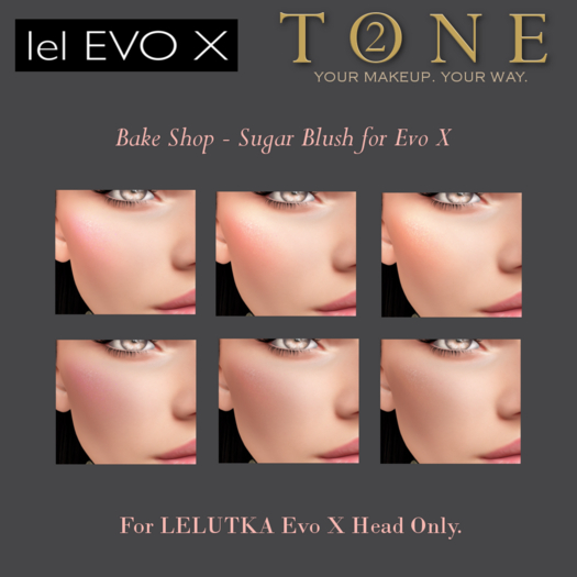 TONE 2 - Bake Shop Sugar Blush Evo X