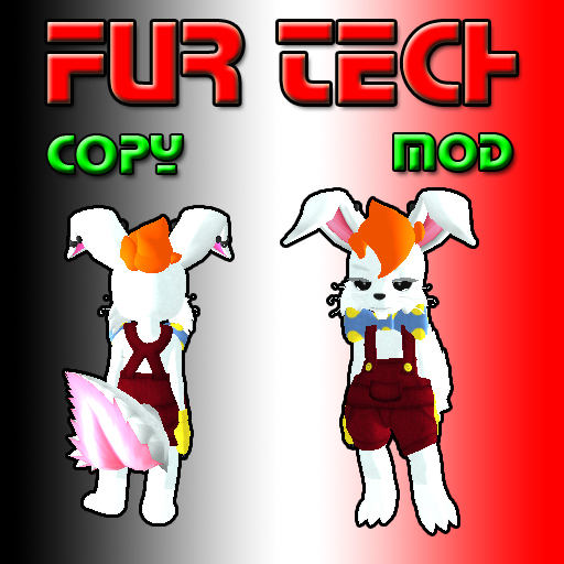 [Fur Tech] Puchimono Roger Rabbit inspired outfit