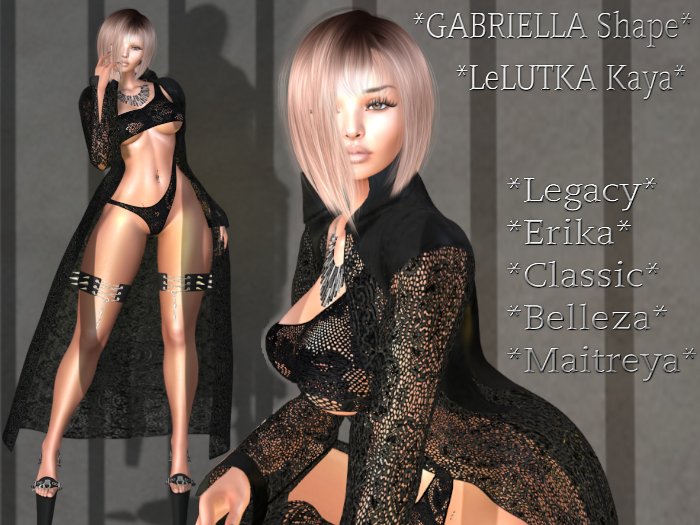 *LeLi* GABRIELLA Shape *LeLUTKA Kaya 3.1 head *