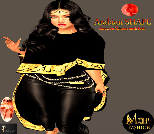 Mozhelah :: LeLUTKA Ryn Head 3.1. Arabian shape